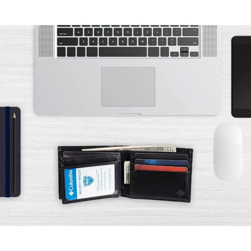 Columbia Men's Slim Bifold Wallet For Men's